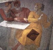 Michelangelo Buonarroti Punishment of Haman France oil painting artist